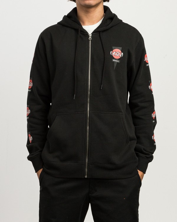1 HOSOI ZIP  M1ZHHARVW8 RVCA