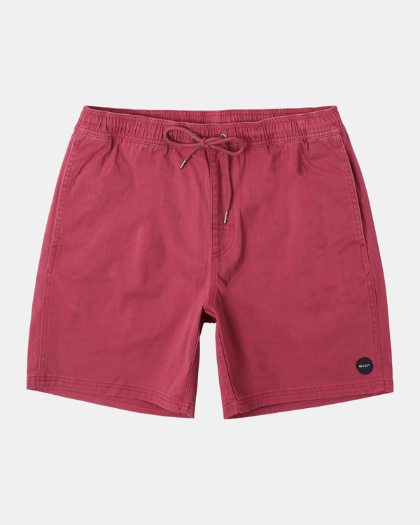 0 Escape - Short Elástico para Hombre Rosa M2073REE RVCA
