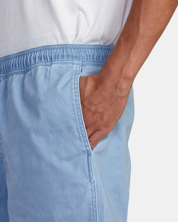7 Escape - Bermuda Elasticizzati da Uomo Blue M2073REE RVCA
