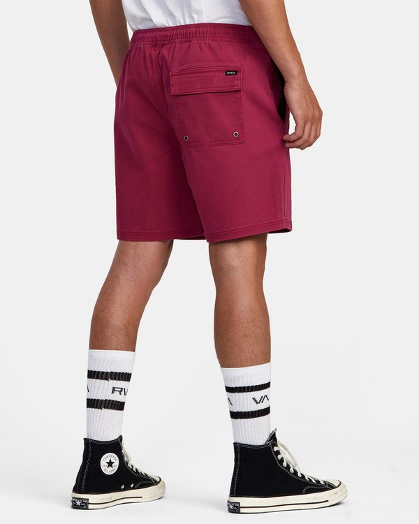 5 Escape - Short Elástico para Hombre Rosa M2073REE RVCA