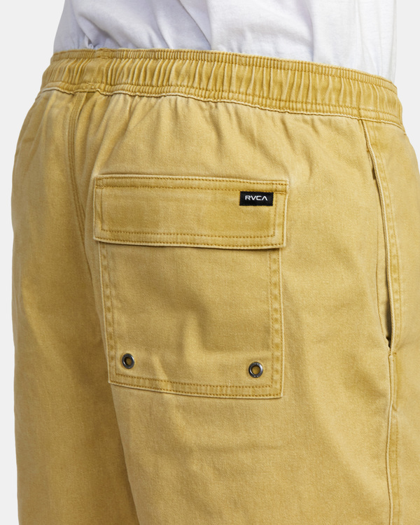 8 Escape - Elasticated Shorts for Men Beige M2073REE RVCA