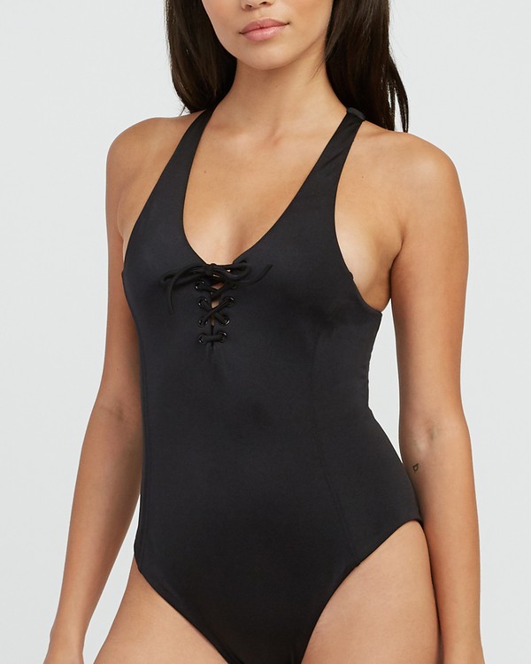 2 SOLID SHIMMER ONE PIECE  M3SWRBRVW8 RVCA