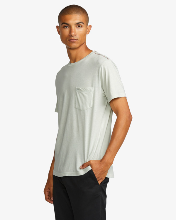 4 PTC 2 Pigment - T-shirt pour Homme Vert M437VRPT RVCA