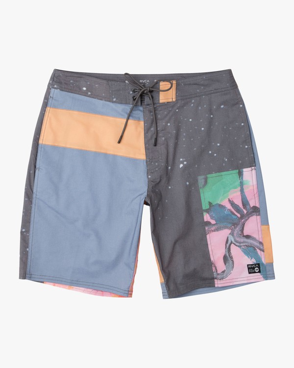 0 Sage Vaughn Collage Trunk - Boardshort 19" pour Homme  N1BSRBRVP9 RVCA