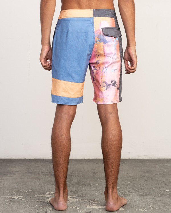 2 Sage Vaughn Collage Trunk - Boardshort 19" pour Homme  N1BSRBRVP9 RVCA