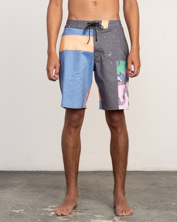 1 Sage Vaughn Collage Trunk - Boardshort 19" pour Homme  N1BSRBRVP9 RVCA