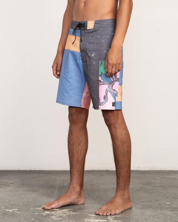 3 Sage Vaughn Collage Trunk - Boardshort 19" pour Homme  N1BSRBRVP9 RVCA
