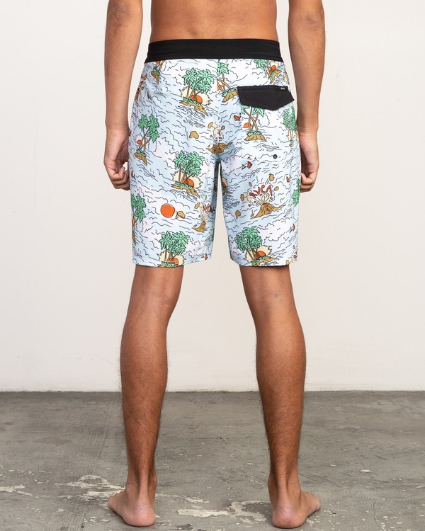 0 VA Trunk Print - 19" Boardshorts for Men  N1BSRJRVP9 RVCA