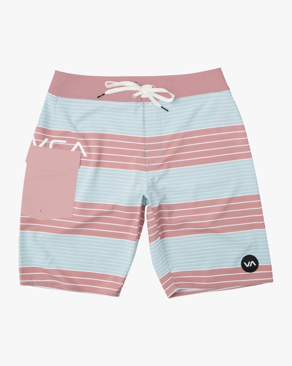 0 Uncivil Stripe Trunk - 20" Boardshorts for Men  N1BSRQRVP9 RVCA