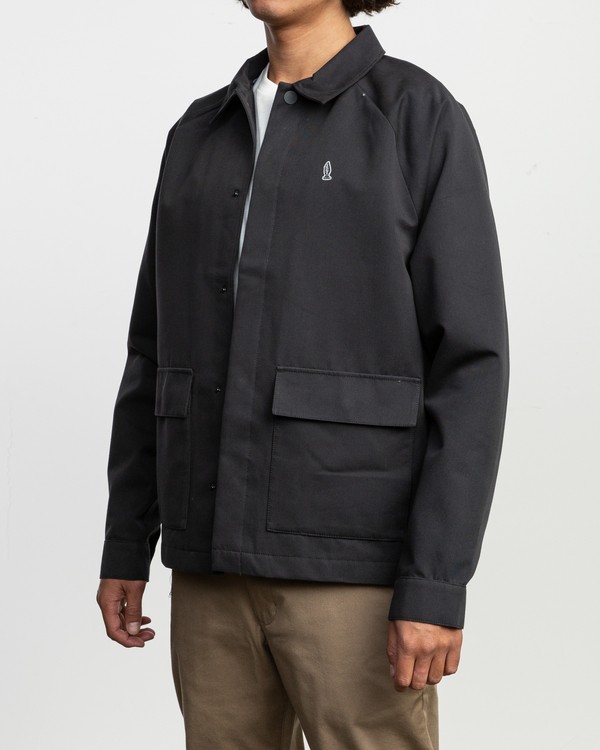 4 Tom Gerrard - Waist Cut Jacket for Men  N1JKRCRVP9 RVCA