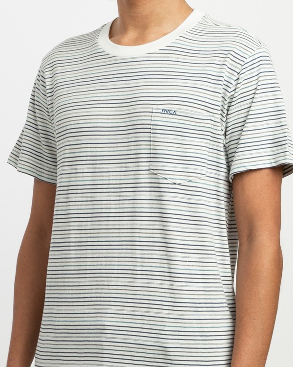 2 Warren Stripe T-Shirt for Men  N1KTRBRVP9 RVCA