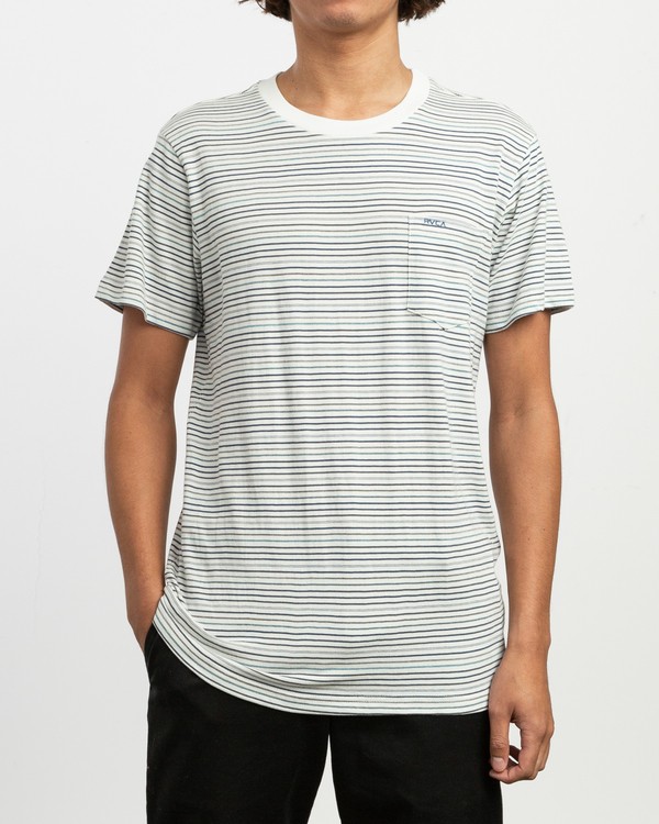0 Warren Stripe T-Shirt for Men  N1KTRBRVP9 RVCA