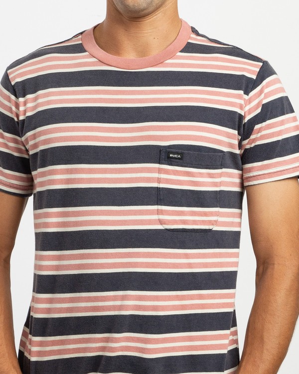 3 Lucas Stripe - T-Shirt for Men  N1KTRKRVP9 RVCA