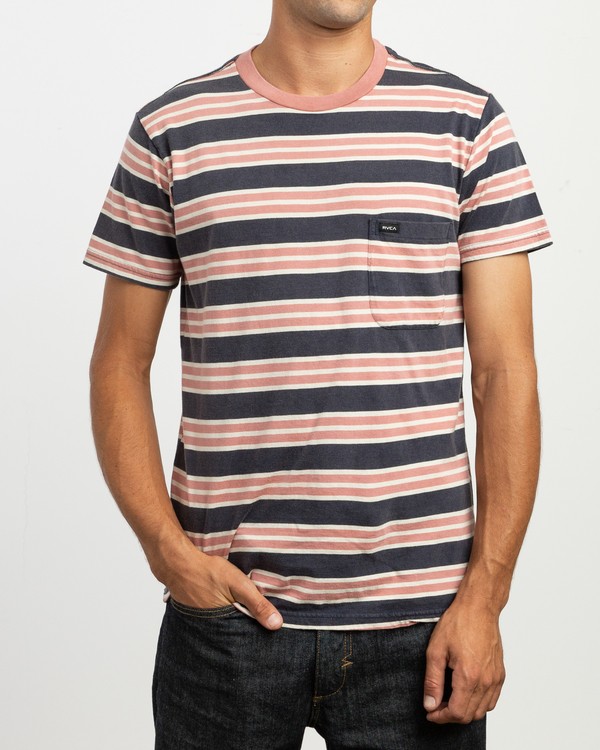 1 Lucas Stripe - T-Shirt for Men  N1KTRKRVP9 RVCA