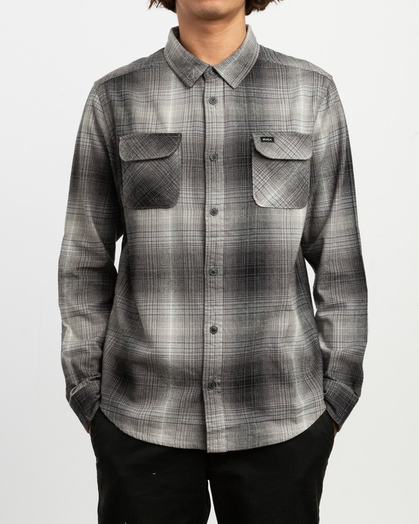 1 Muir - Long Sleeves Flannel for Men  N1SHRFRVP9 RVCA