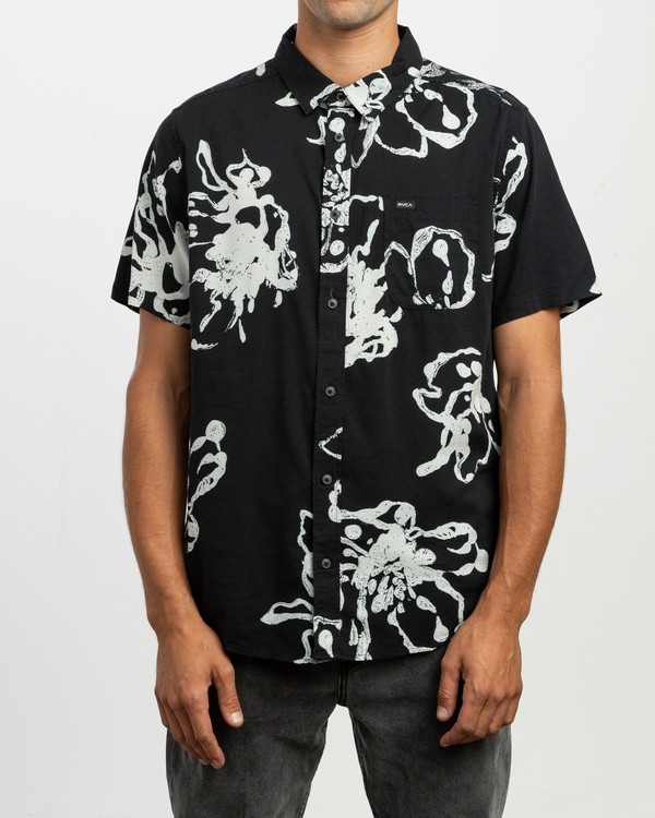 1 Sage Vaughn Linear - Short Sleeves Shirt for Men  N1SHRIRVP9 RVCA