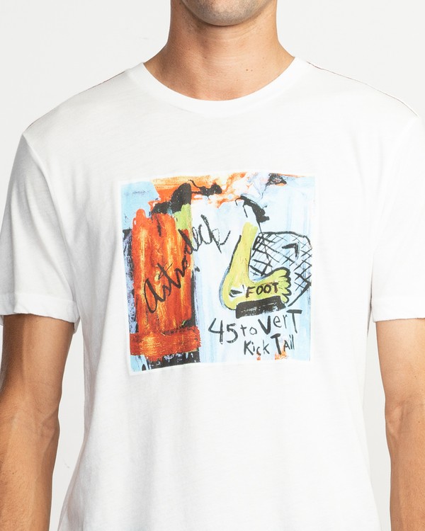 3 Kick Tail Short - Sleeves Short Sleeves T-Shirt for Men  N1SSRHRVP9 RVCA
