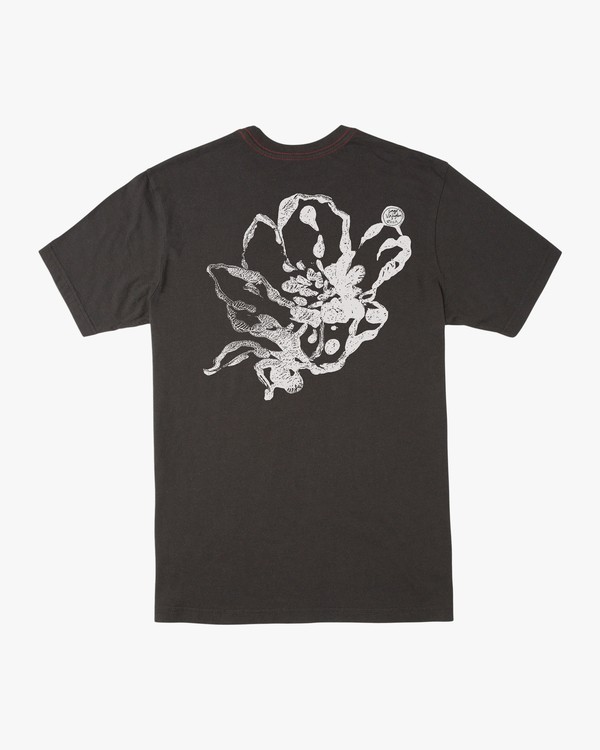 0 Sage Vaughn Mono Flower - Short Sleeves T-Shirt for Men  N1SSRIRVP9 RVCA