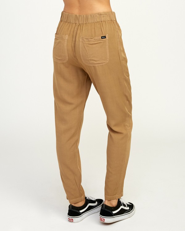 2 Chill Vibes - Pantalones elásticos para Mujer  N3PTRCRVP9 RVCA