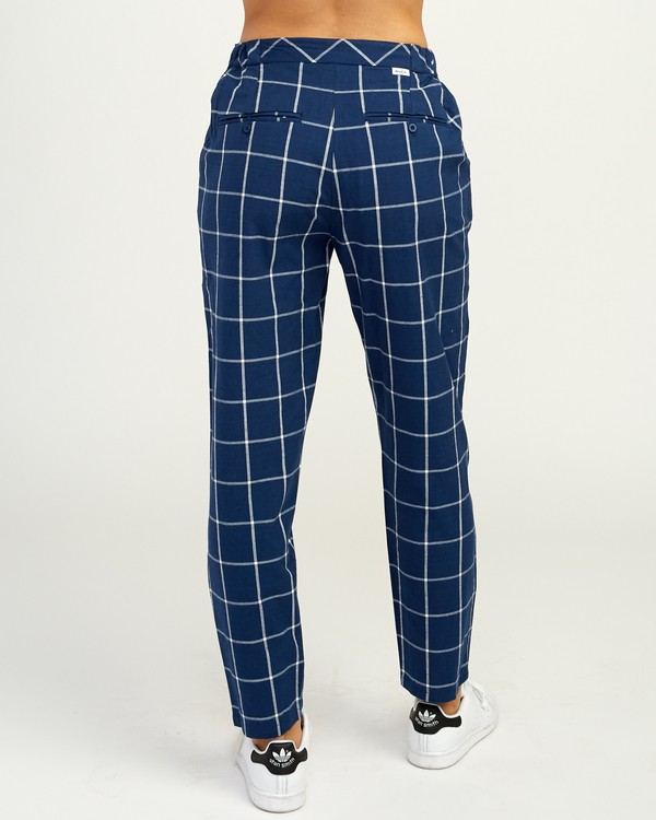 1 Hey Now - Grid Trousers for Women  N3PTRDRVP9 RVCA