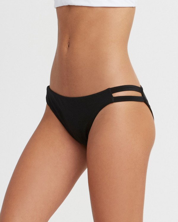 2 Solid - Full Tab Side Bikini Bottoms for Women  N3SBRCRVP9 RVCA