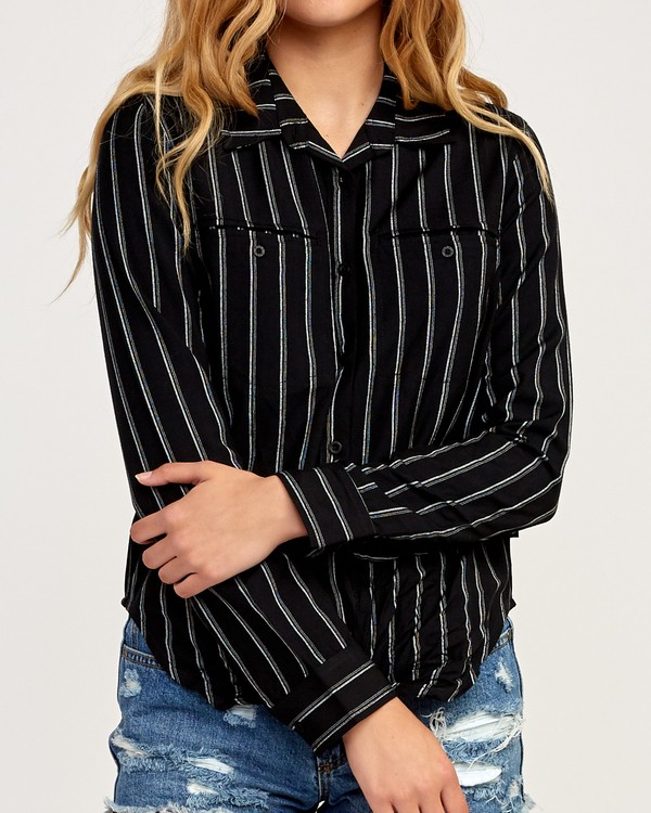 1 Boarding Now - Chemise à boutonnière pour Femme  N3SHRARVP9 RVCA