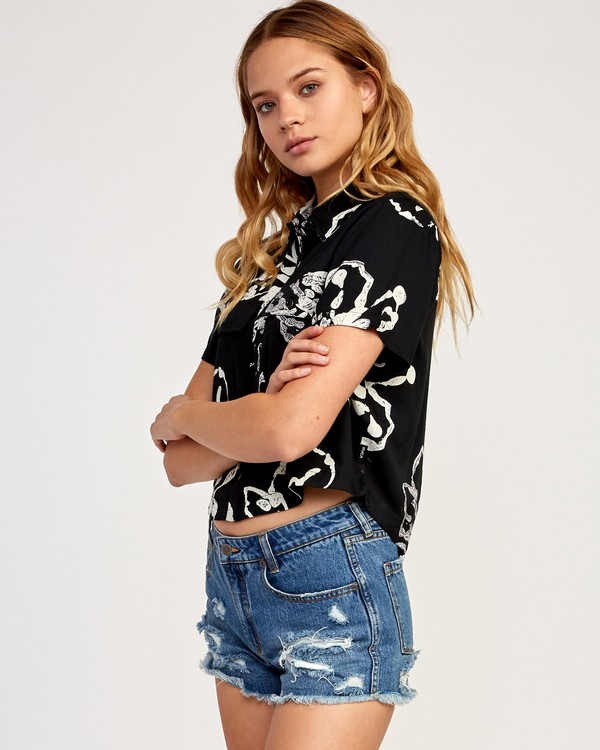2 Sage Vaughn Voila - Chemise à manches courtes pour Femme  N3SHRCRVP9 RVCA