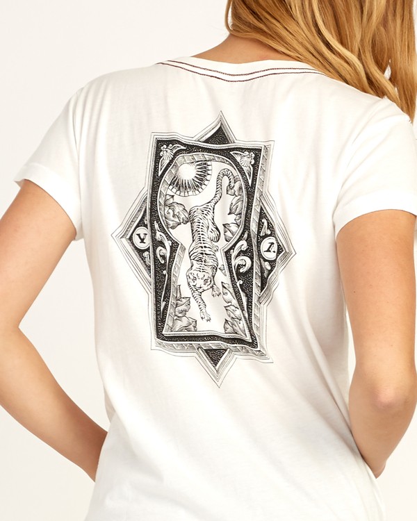 1 Benjamin Jeanjean Tigre - T-Shirt pour Femme  N3SSRHRVP9 RVCA