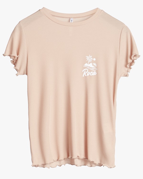0 Mai Tai Rib - Short Sleeve T-Shirt for Women  N3SSRURVP9 RVCA