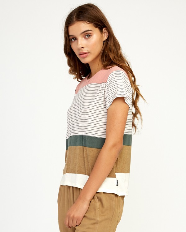 3 Recess - Knit T-Shirt for Women  N3TPRMRVP9 RVCA