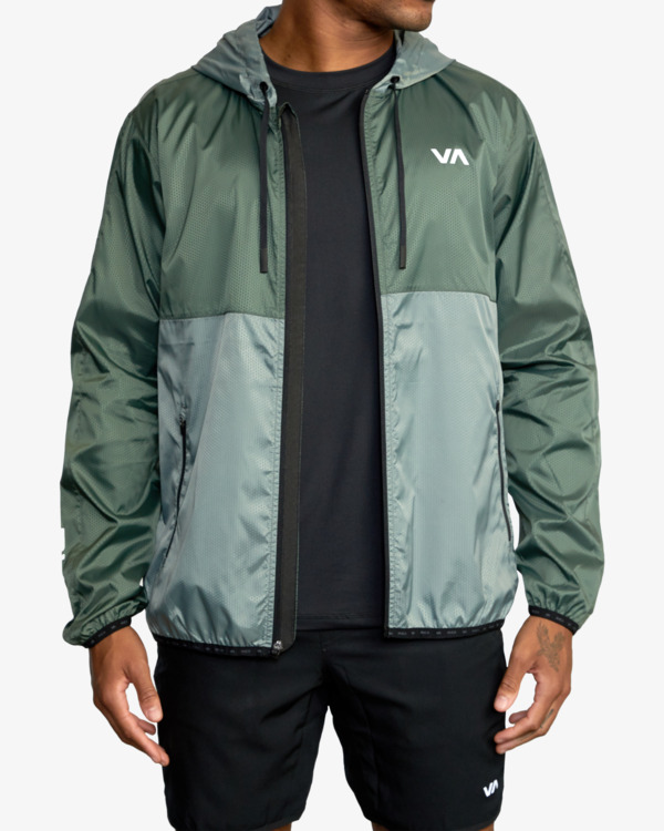13 Hexstop Iv - Jacket for Men Green N4JKMBRVP9 RVCA