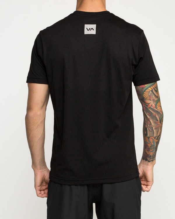 1 RVCA Verted - Sports Short Sleeves T-Shirt for Men  N4SSMARVP9 RVCA