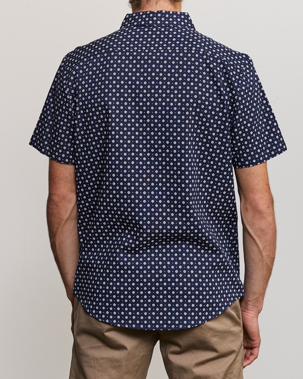 1 Gauze Dot - Shirt for Men  P1SHRBRVS9 RVCA