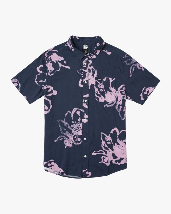 0 Sage Vaughn Linear - Short Sleeves Shirt for Men  P1SHRCRVS9 RVCA