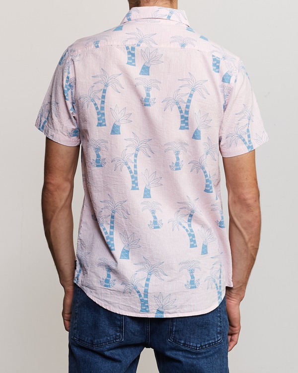1 Kristen Liu Wong g Palms - Chemise à manches courtes pour Homme  P1SHRERVS9 RVCA