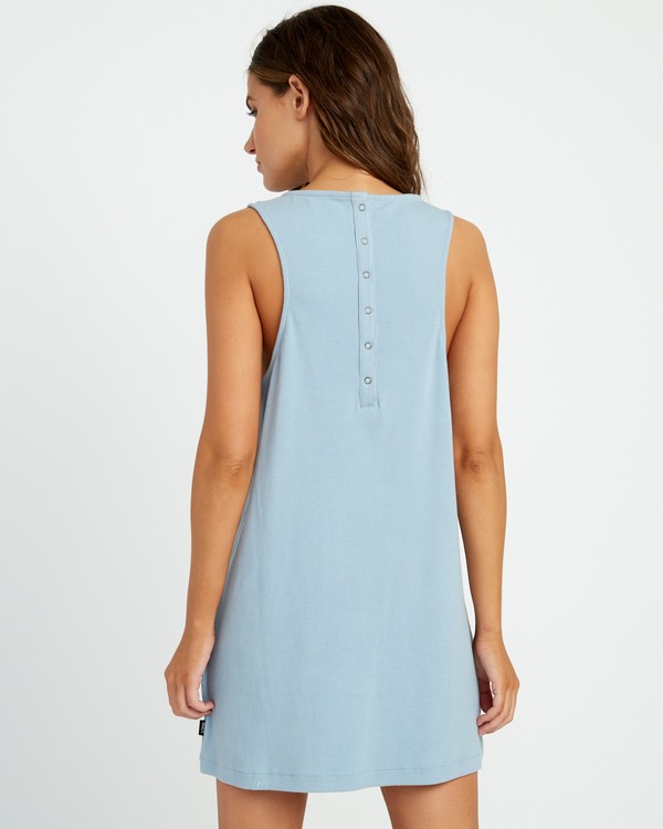 0 ON THE FENCE DRESS  P3DRRJRVS9 RVCA