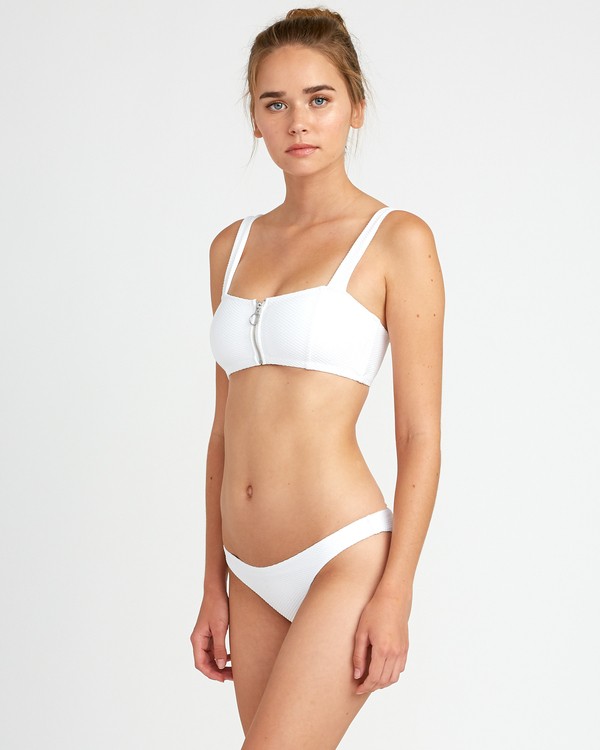 2 White Noise - Bandeau Bikini Top for Women  P3STRFRVS9 RVCA