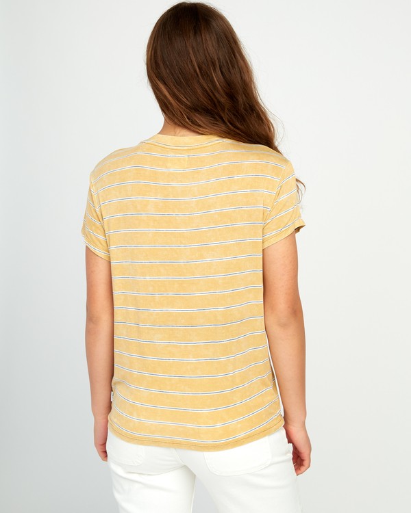 0 Recess Striped - Knit T-Shirt for Women  P3TPRBRVS9 RVCA