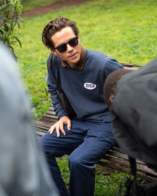 5 Leisure Crew  - Sweat pour Homme Bleu Q1CRRARVF9 RVCA