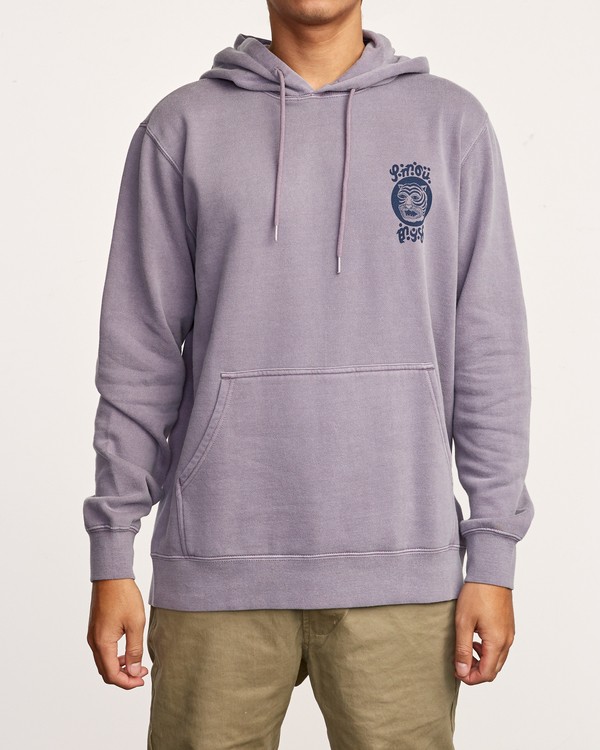 1 Leines Bengal Stack  - Hoodie Purple Q1HORGRVF9 RVCA