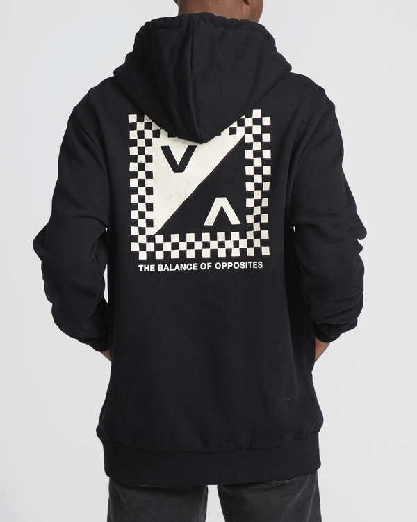 3 Check Mate  - Hoodie  Q1HORJRVF9 RVCA