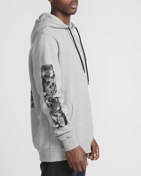 3 Martin Ander Mander  - Sweat à capuche pour Homme Gris Q1HORNRVF9 RVCA