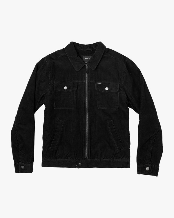 0 Easy Trucker  - Veste en sherpa et velours côtelé pour Homme  Q1JKRJRVF9 RVCA