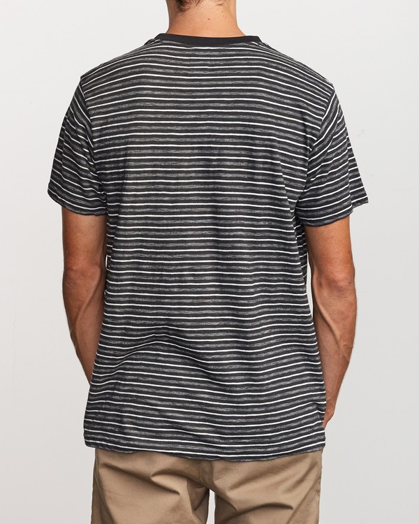 2 Foz Stripe Crew  - Short Sleeve Knit T-Shirt  Q1KTRCRVF9 RVCA