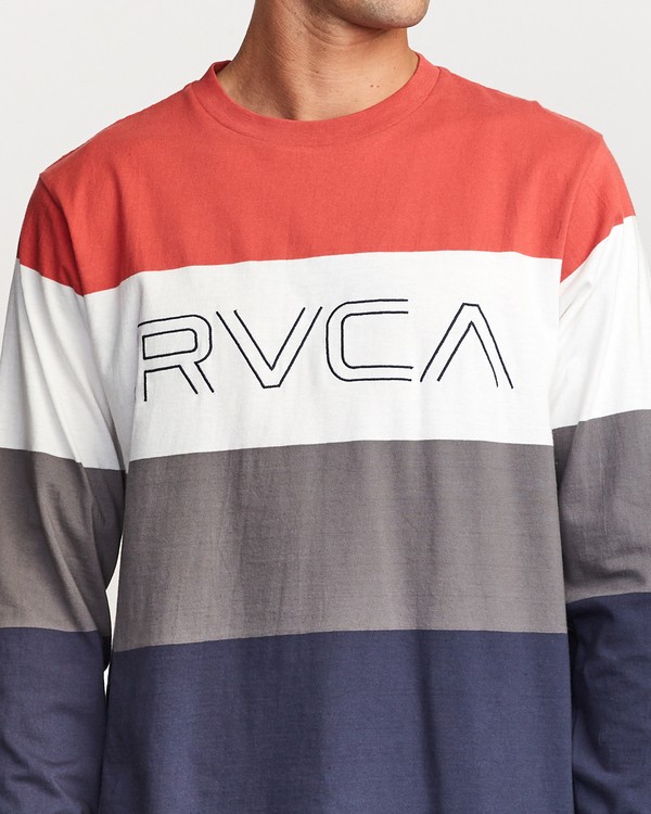2 Shifty  - Long Sleeve Knit T-Shirt  Q1KTRJRVF9 RVCA