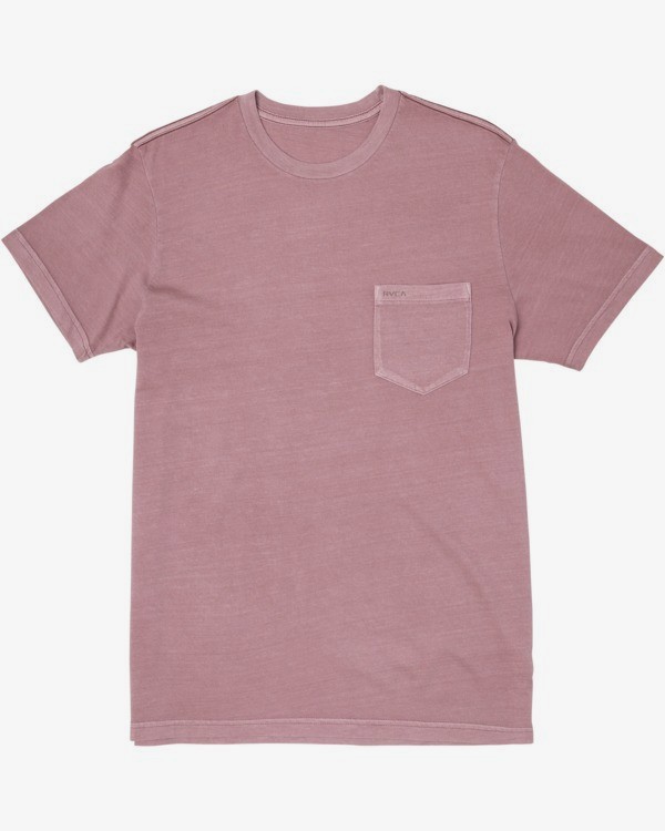 0 Ptc 2 Pigment - T-Shirt mit Tasche für Herren Grau Q1KTRORVF9 RVCA