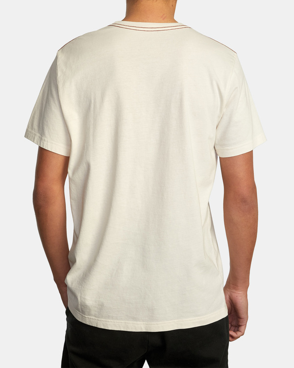 2 Ptc 2 Pigment - Pocket T-Shirt for Men White Q1KTRORVF9 RVCA