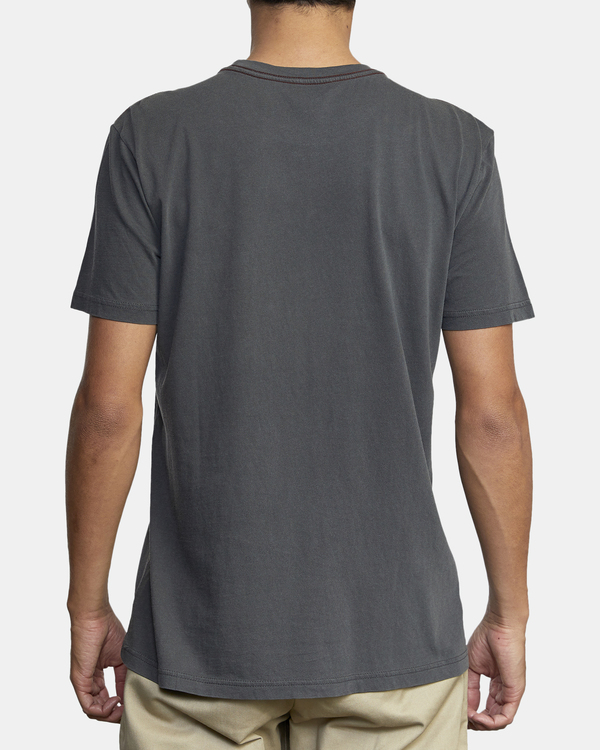 2 Ptc 2 Pigment - Pocket T-Shirt for Men Black Q1KTRORVF9 RVCA