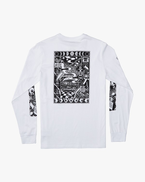 0 Martin Ander Mander  - Langärmeliges T-Shirt für Männer Weiss Q1LSRERVF9 RVCA