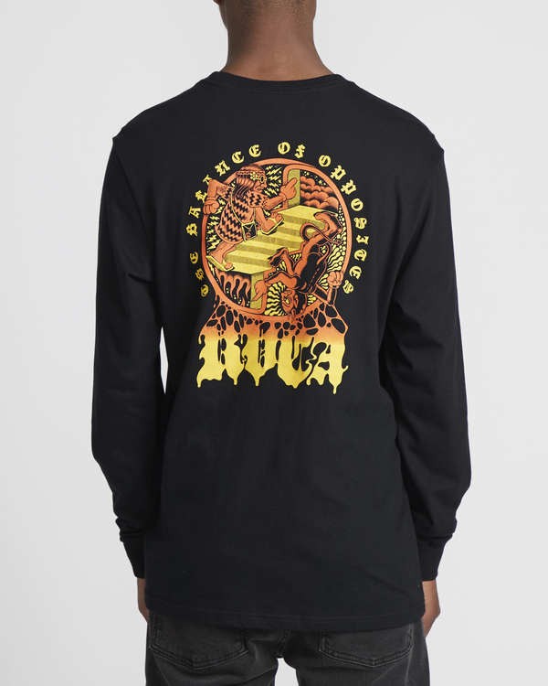 1 Martin Ander Mander  - Langärmeliges T-Shirt für Männer  Q1LSRERVF9 RVCA